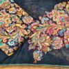 Multi-Color Paisley Printed Unstitched Fabric Set